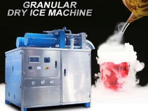 Dry ice granular machine