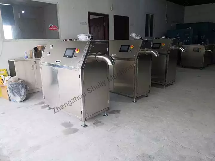 Machine de fabrication de glace carbonique Shuliy au Sri Lanka