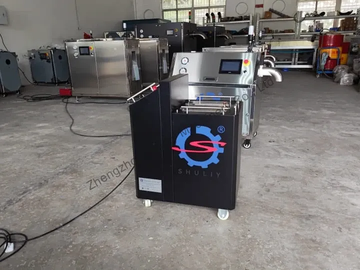 Máquina industrial de limpieza criogénica